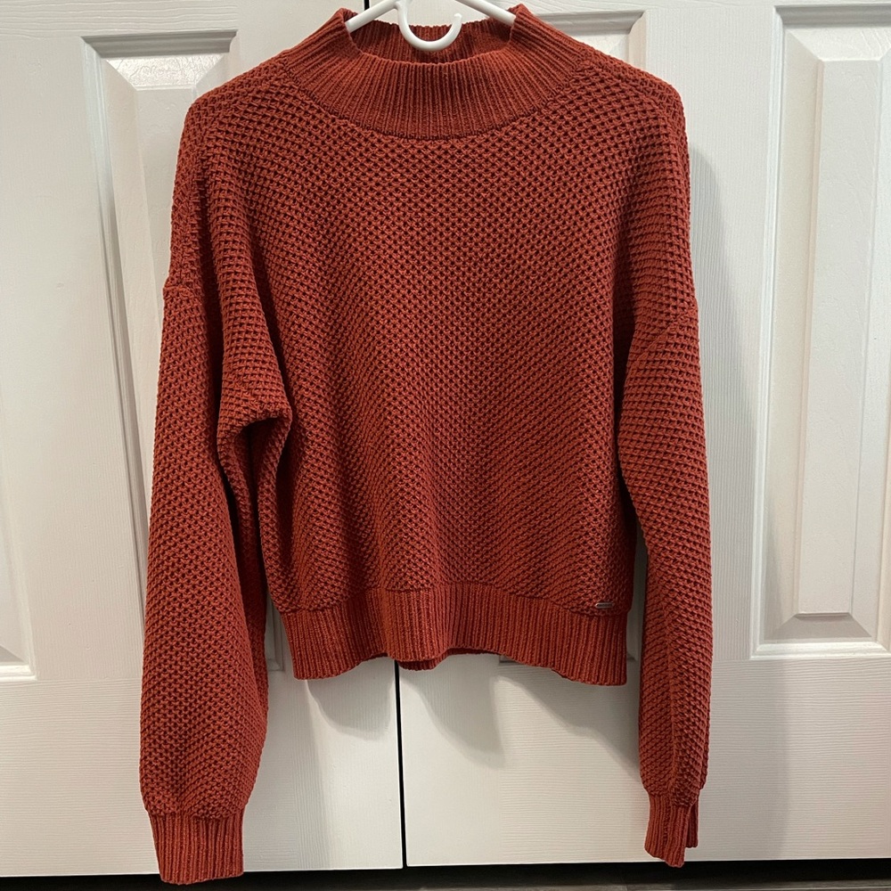 Orange/ Copper Hollister Sweater